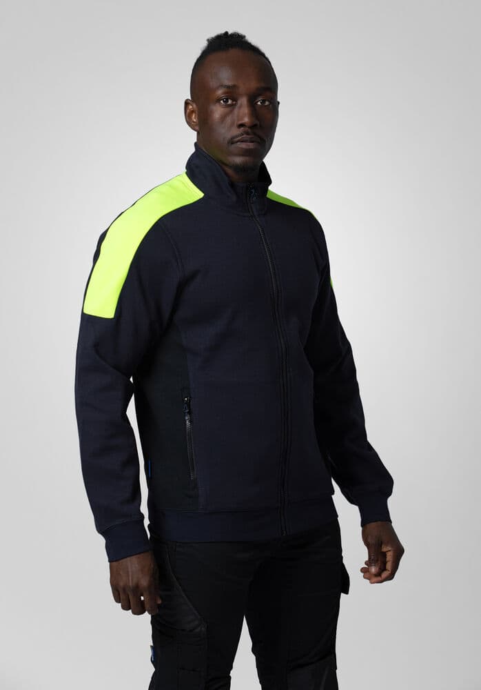 2128 SWEATSHIRT ½ ZIP, På modell 3