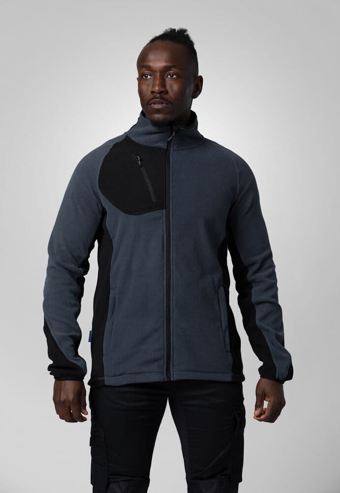 2325 Microfleece jakke, På modell 1