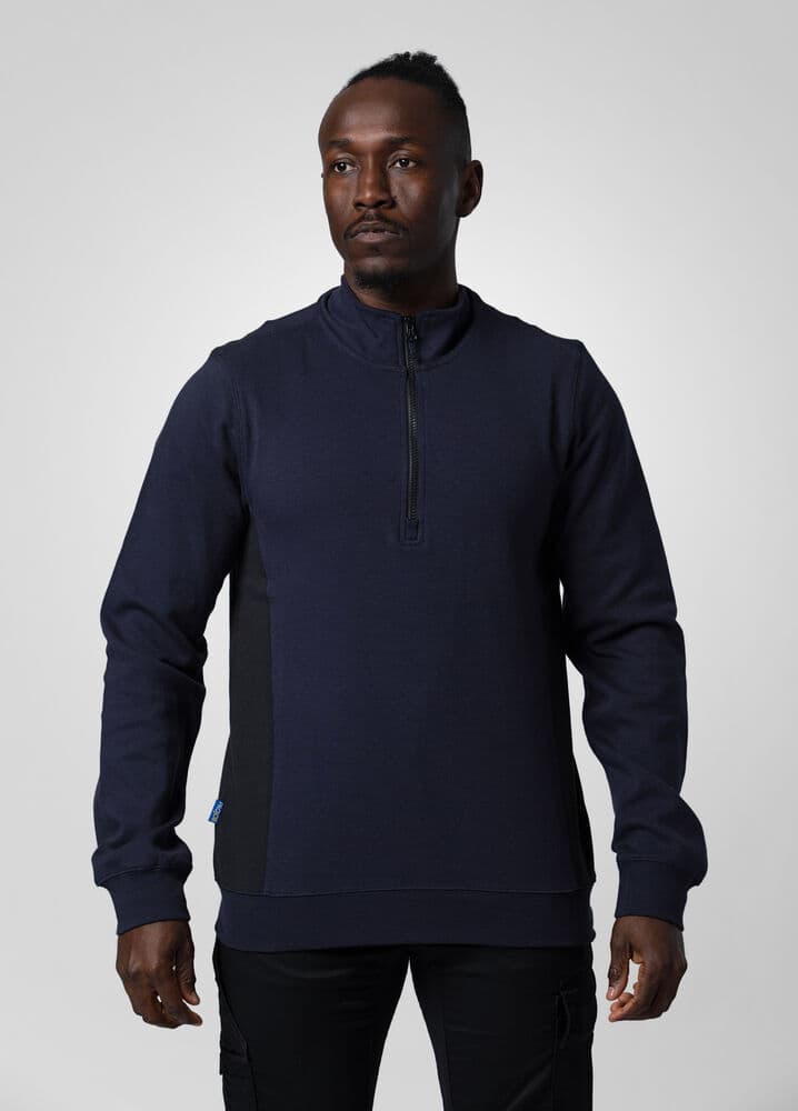 2128 SWEATSHIRT ½ ZIP, På modell 5