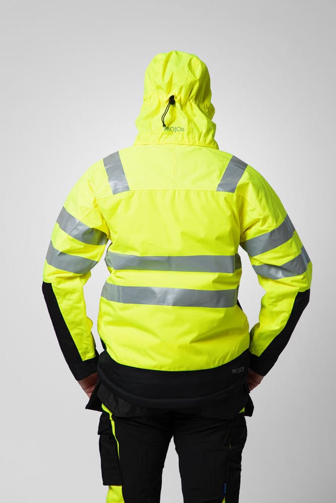 6418 funksjonsjakke EN ISO 20471 Kl 3 Fôret, På modell 5