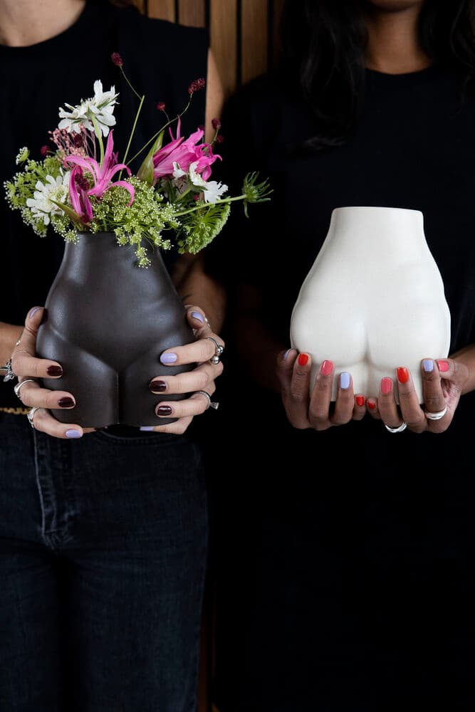 Vase Nature, På modell 2