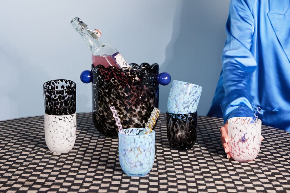 Glass Messy, 2-pk., På modell 6