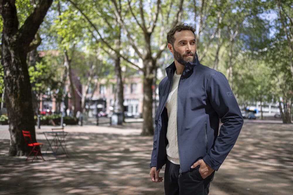 Wedderburn Short Jacket Men, På modell 2