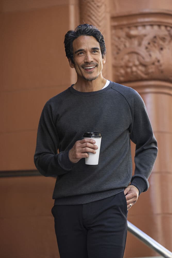 Pemberton Crewneck Men, På modell 3