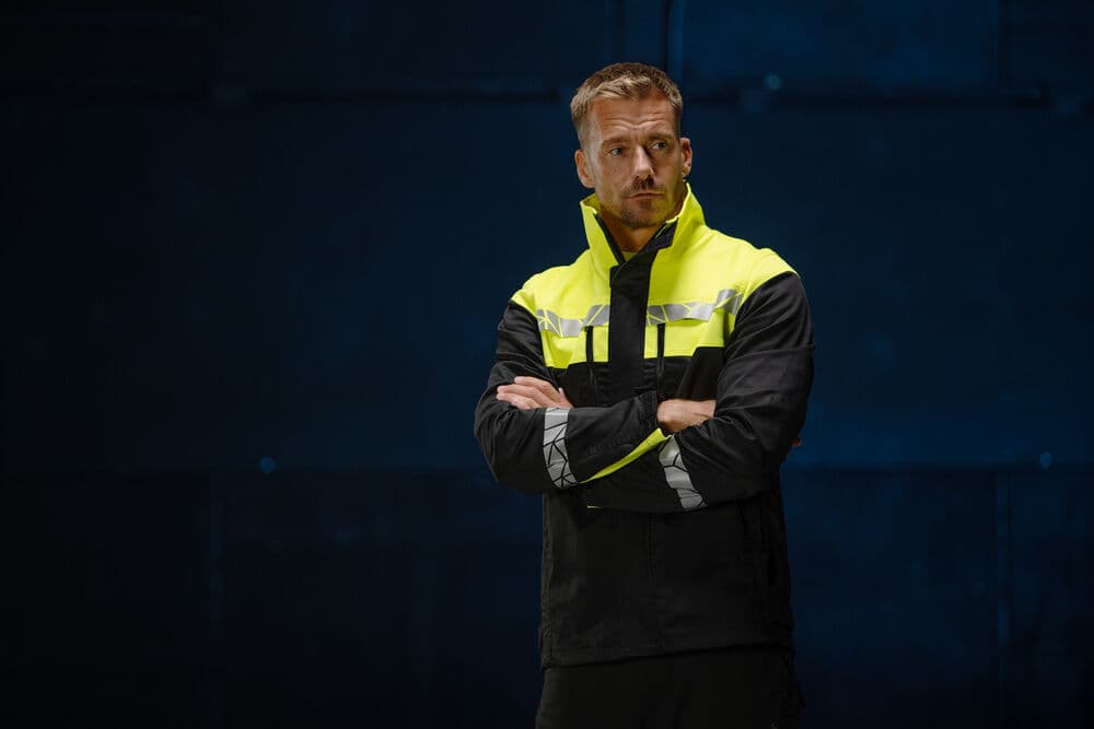 7416 Arbeidsjakke, På modell 1