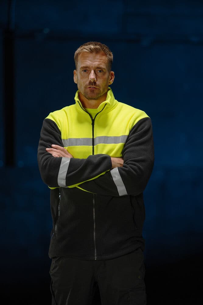 7300 Fleecejakke, På modell 2