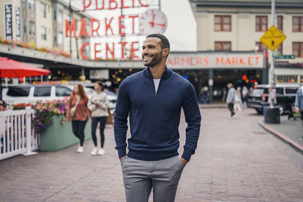 Everett HZ Sweater, På modell 3