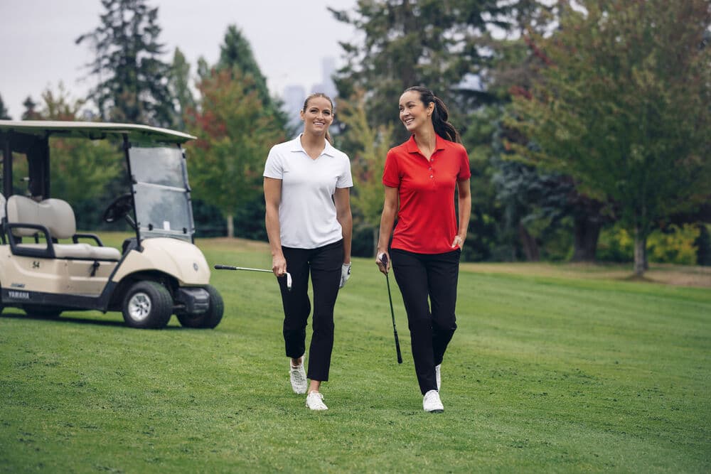 Virtue Polo Solid Women, På modell 4