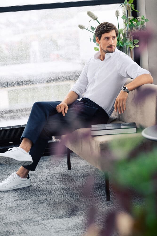 Modern Trouser, På modell 1