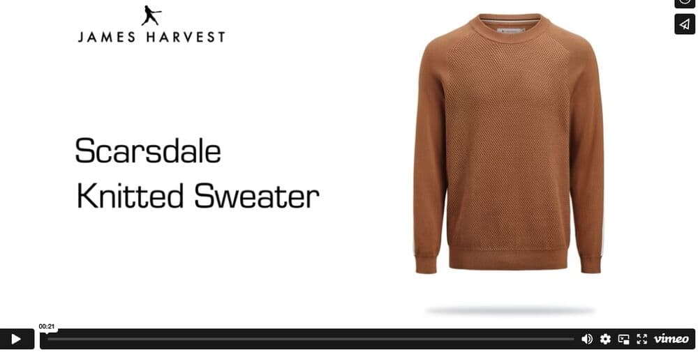 Scarsdale Sweater Men, På modell 2