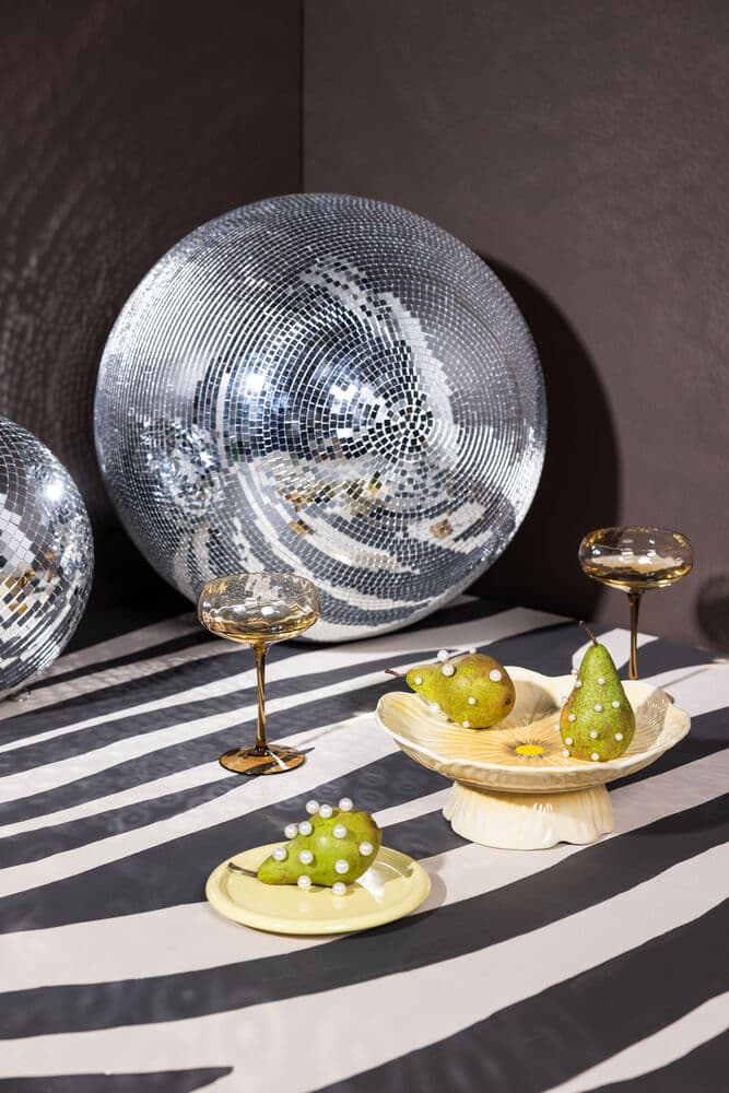 Champagne coupe Opacity, 2-pk., På modell 2