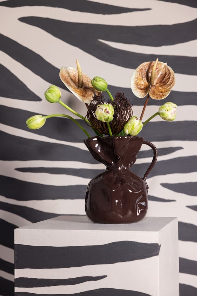 Vase Crumple, På modell 1