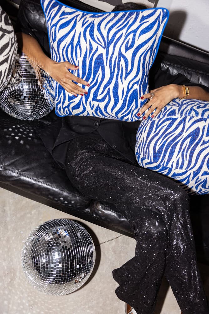 Pute Anima zebra M, På modell 4
