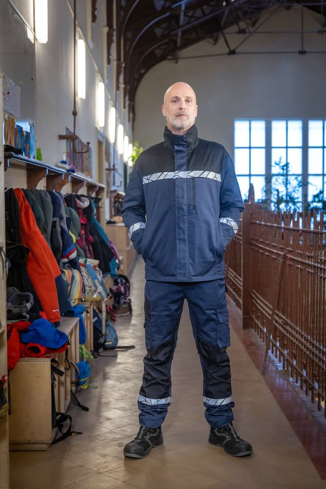 7508 Arbeidsbukse, På modell 4
