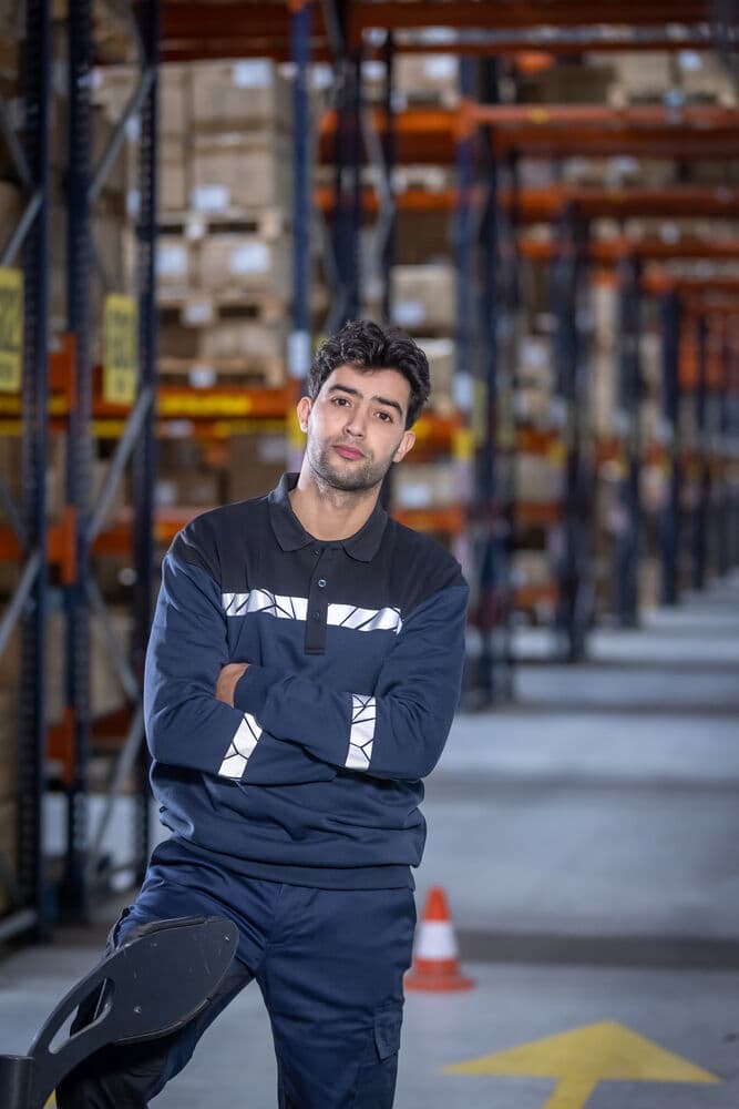 7100 Langermet Pique, På modell 1