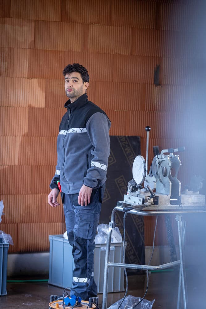 7509 Arbeidsbukse, På modell 4