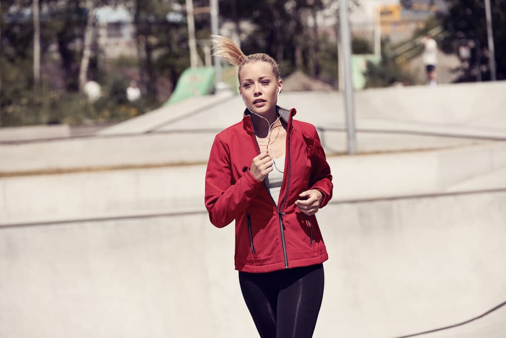 Trail Lady Softshell Jacket, På modell 3