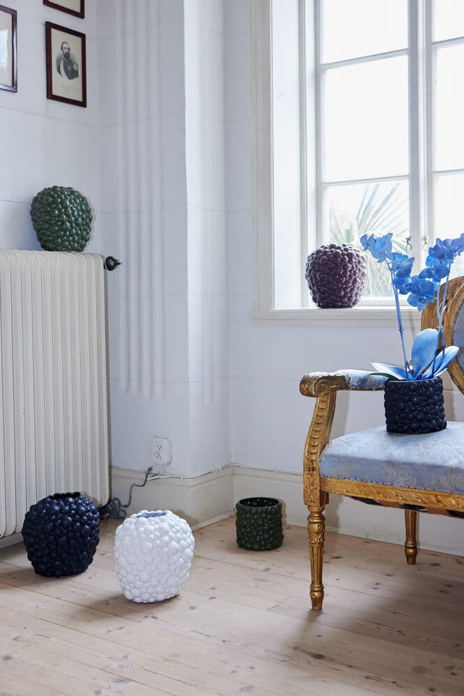 Vase Celeste, På modell 2