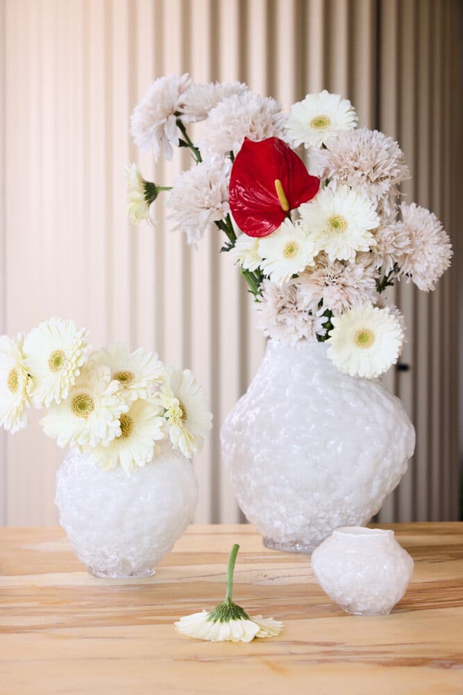 Vase Corallo mini, På modell 2
