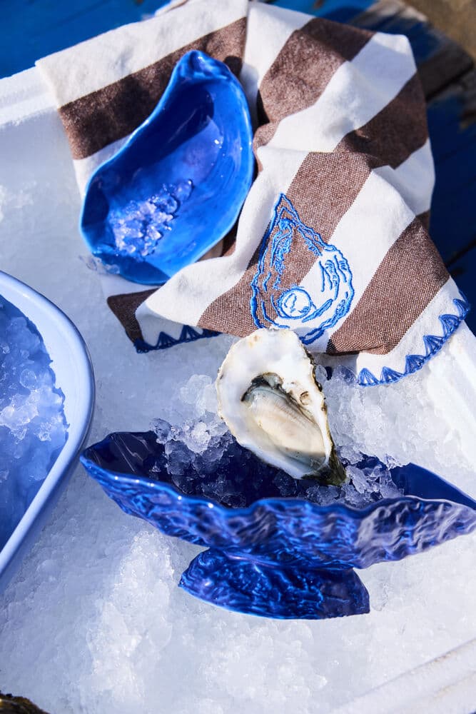 Skål Oyster, På modell 4