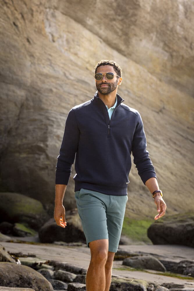 Pemberton Half Zip Men, På modell 3