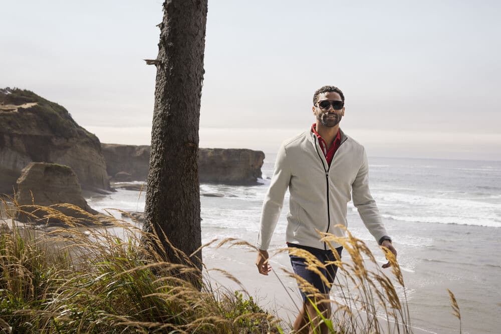 Hunts Point Fleece Full Zip Men, På modell 3