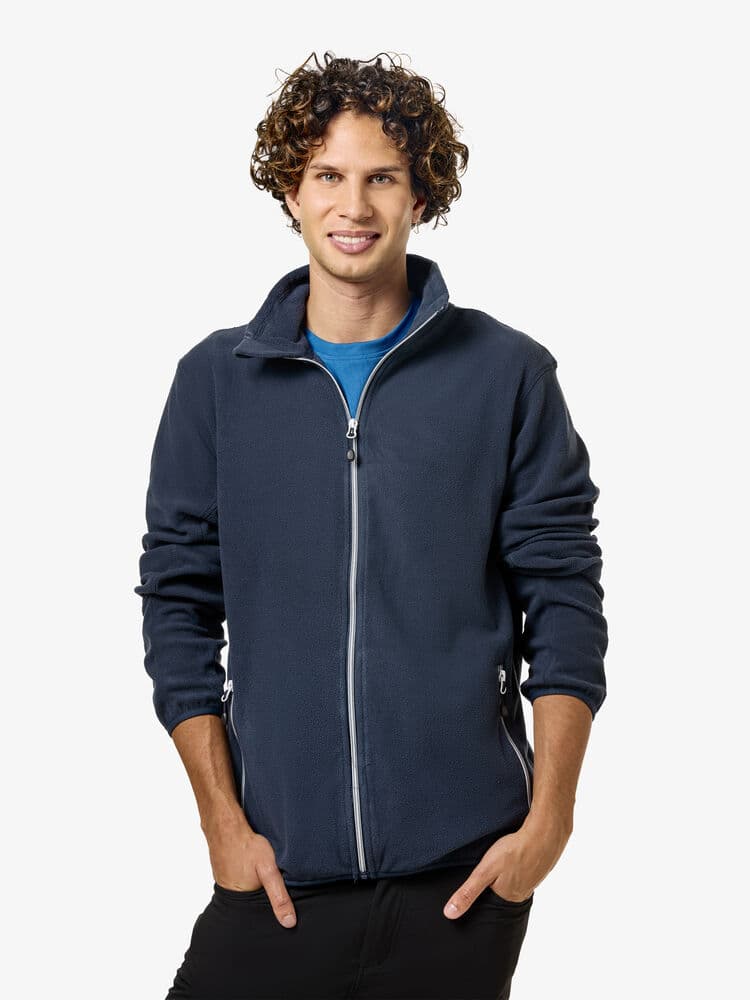 Twohand fleece jacket, På modell 1