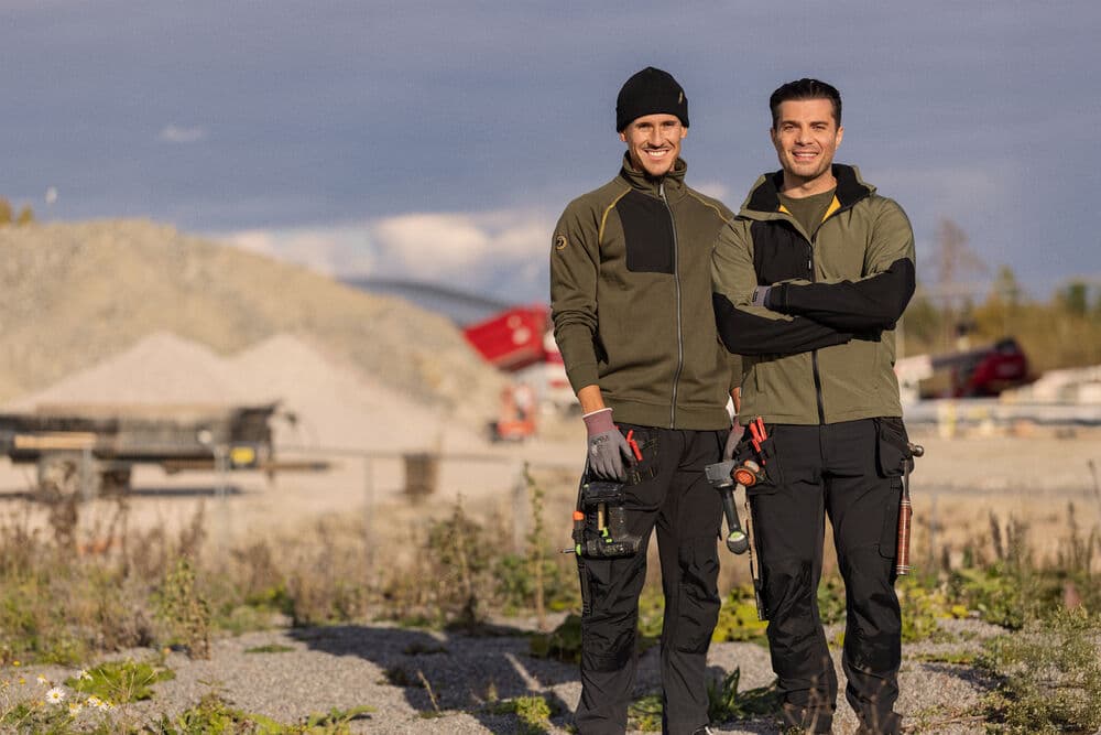 Softshell jacket, På modell 3