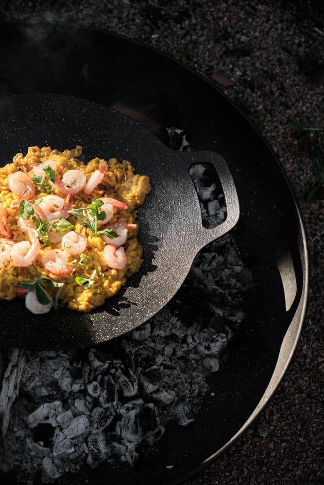 Isak grillpanne, På modell 5