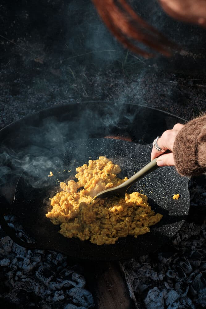 Isak grillpanne, På modell 6