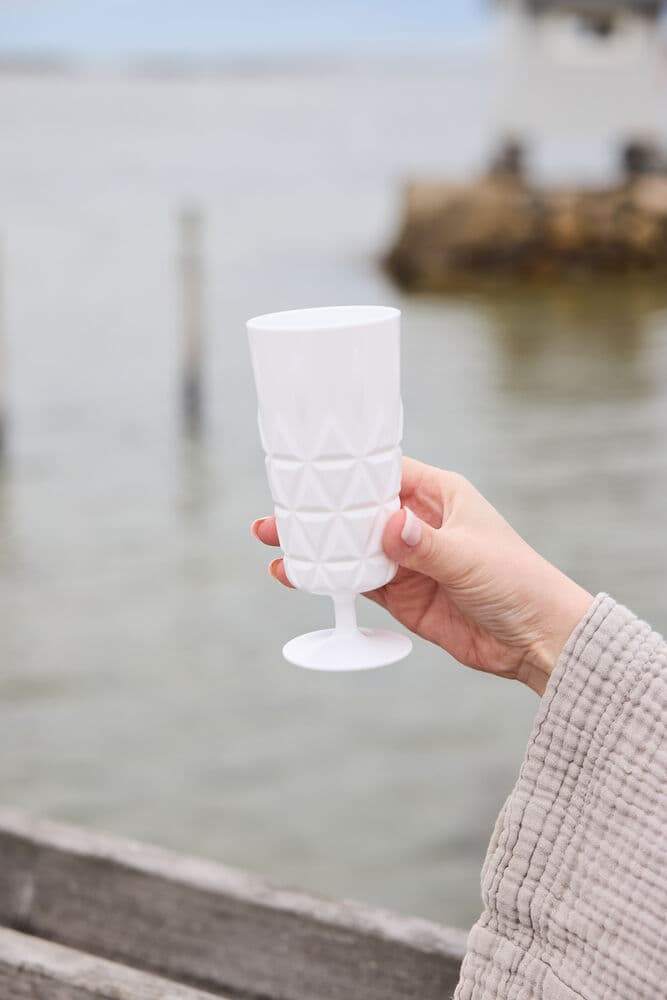 Piknik Juni Glass, Høy, 4-pk., På modell 1