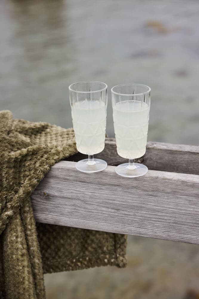 Piknik Juni Glass, Høy, 4-pk., På modell 1