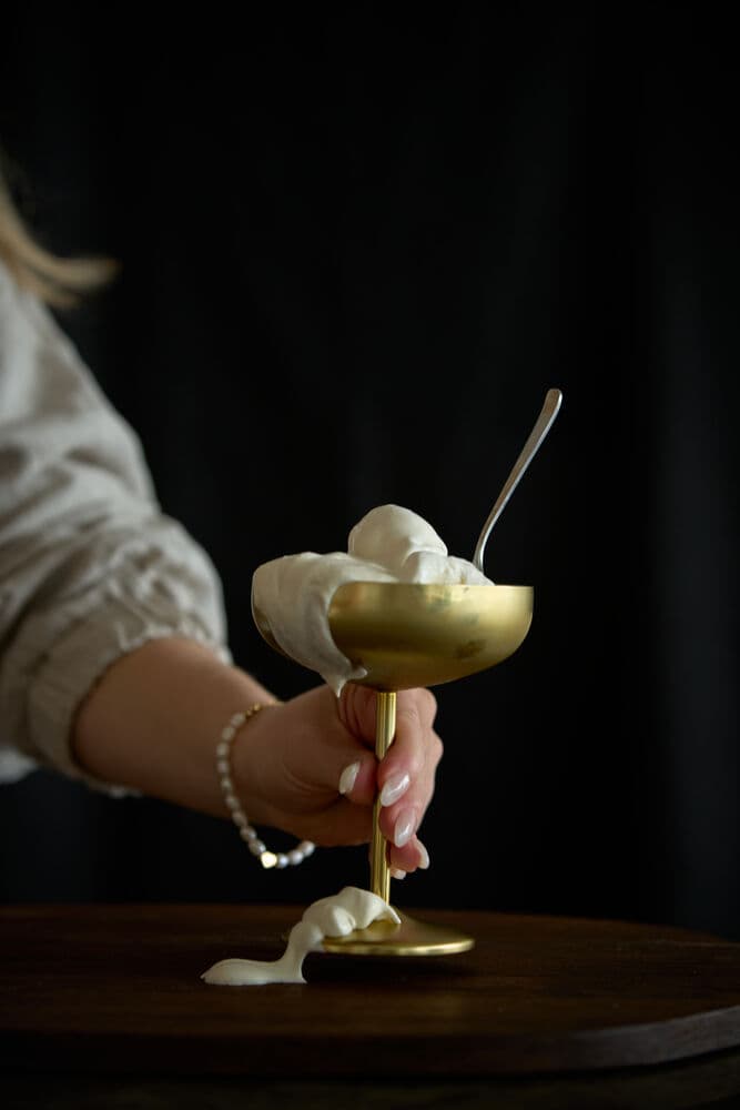 Champagne Coupe 4-pk., På modell 1