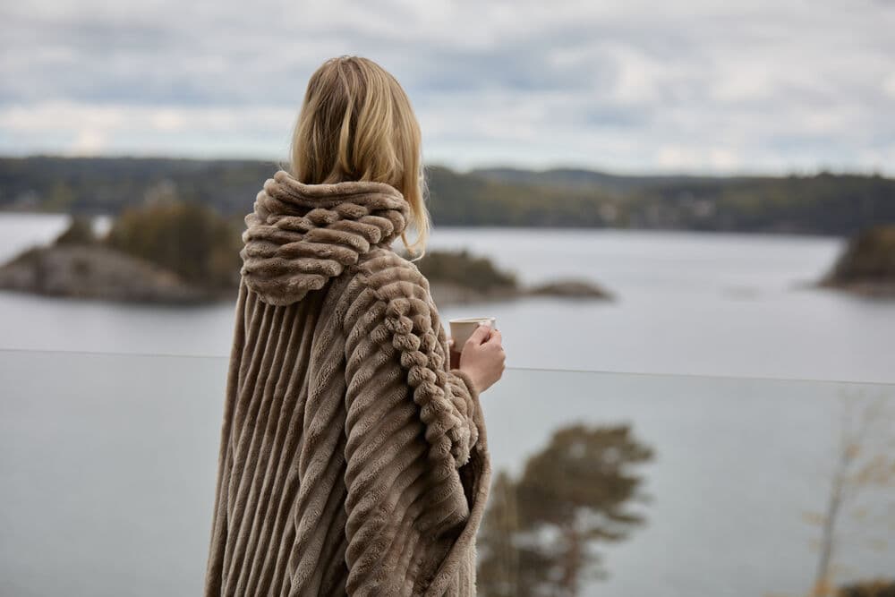 Poncho Cozy, På modell 1