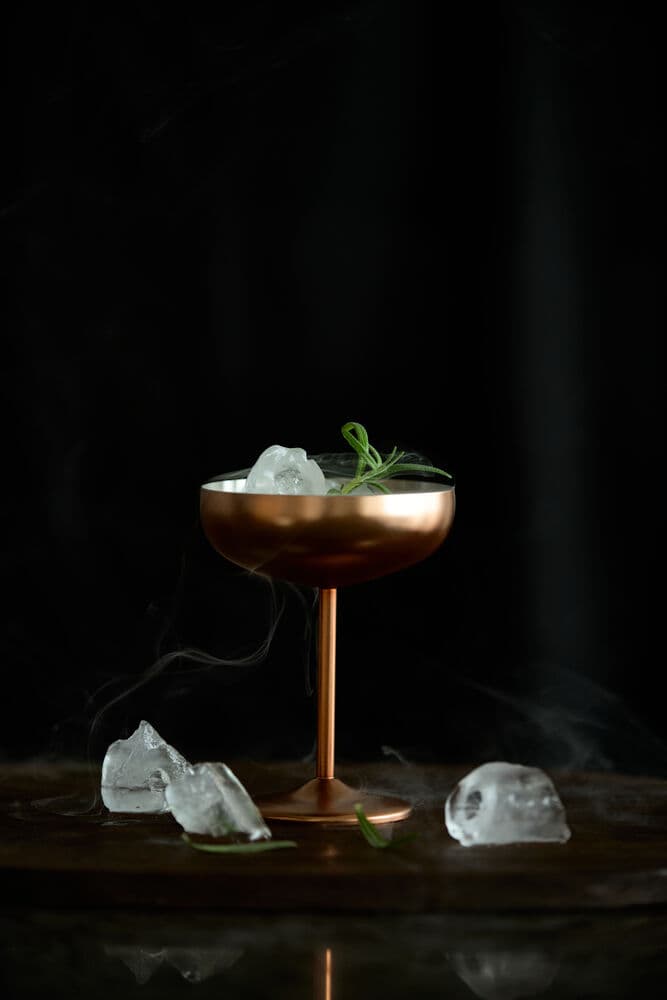 Champagne Coupe 4-pk., På modell 3