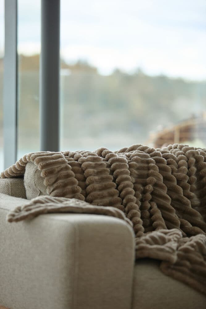Pledd Cozy, På modell 1
