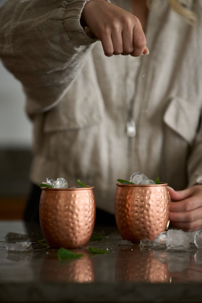 Moscow Mule-krus 2-pk., På modell 3