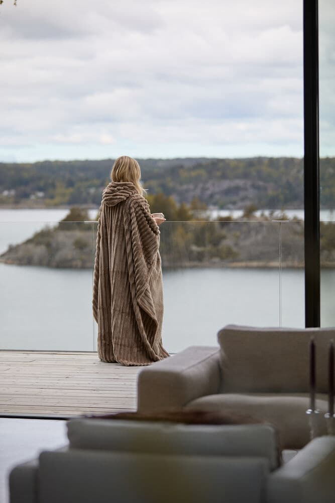 Poncho Cozy, På modell 3