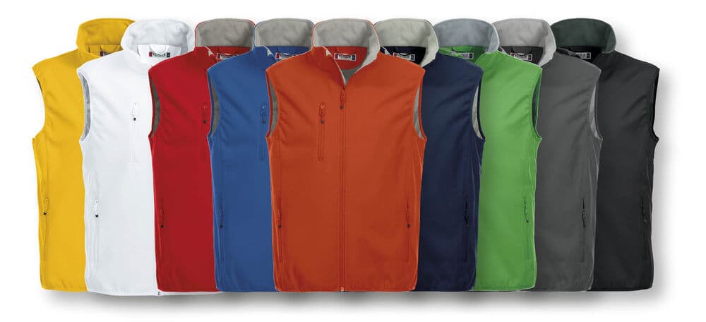 Basic Softshell Vest, På modell 3