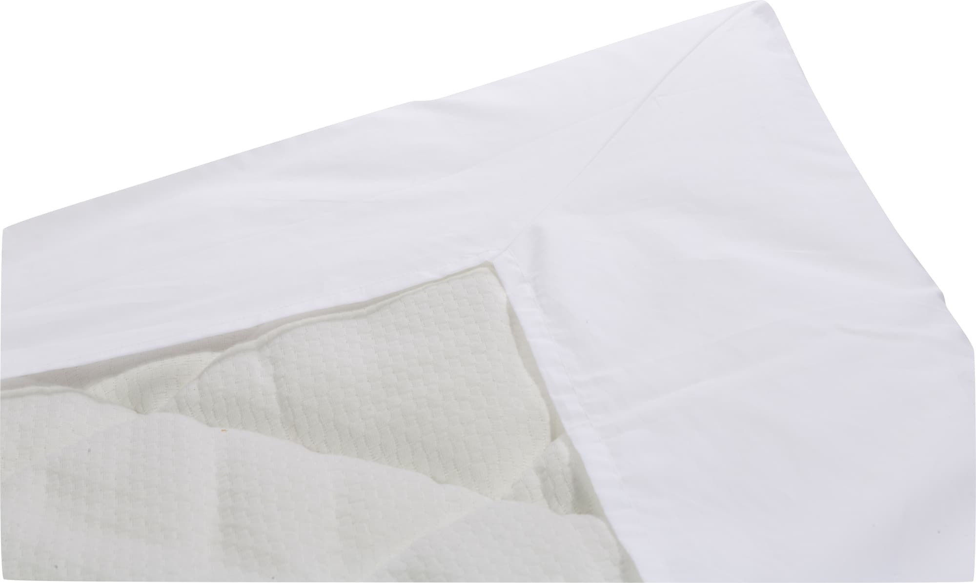 Kuvertlaken Percale, White
