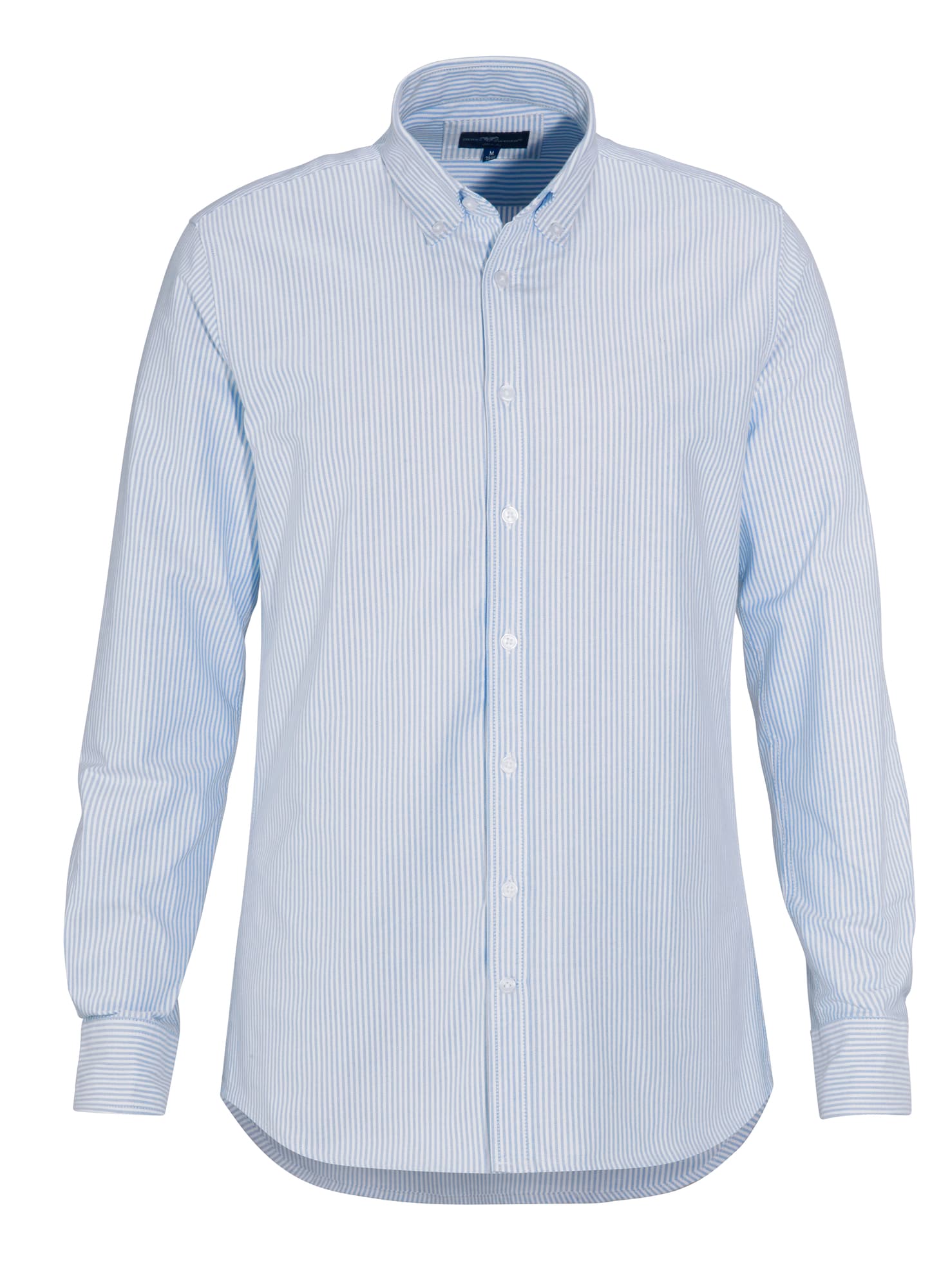 White/Light Blue Stripe