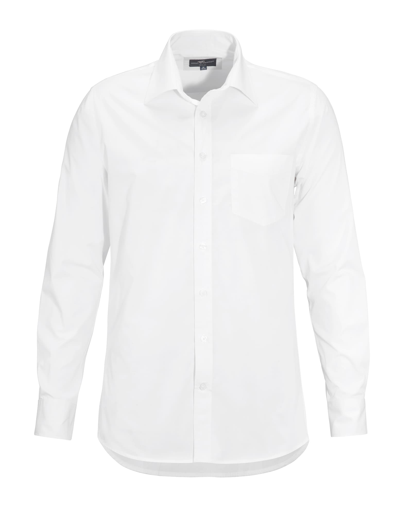 Powell Slim Fit L/S, White