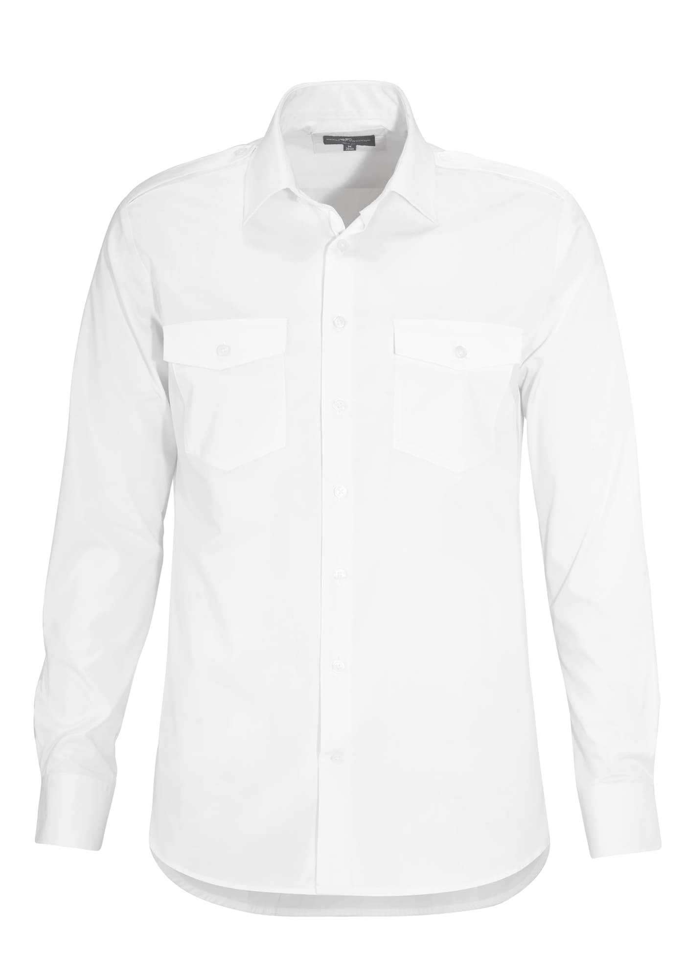 Maverick Slimfit L/S, White