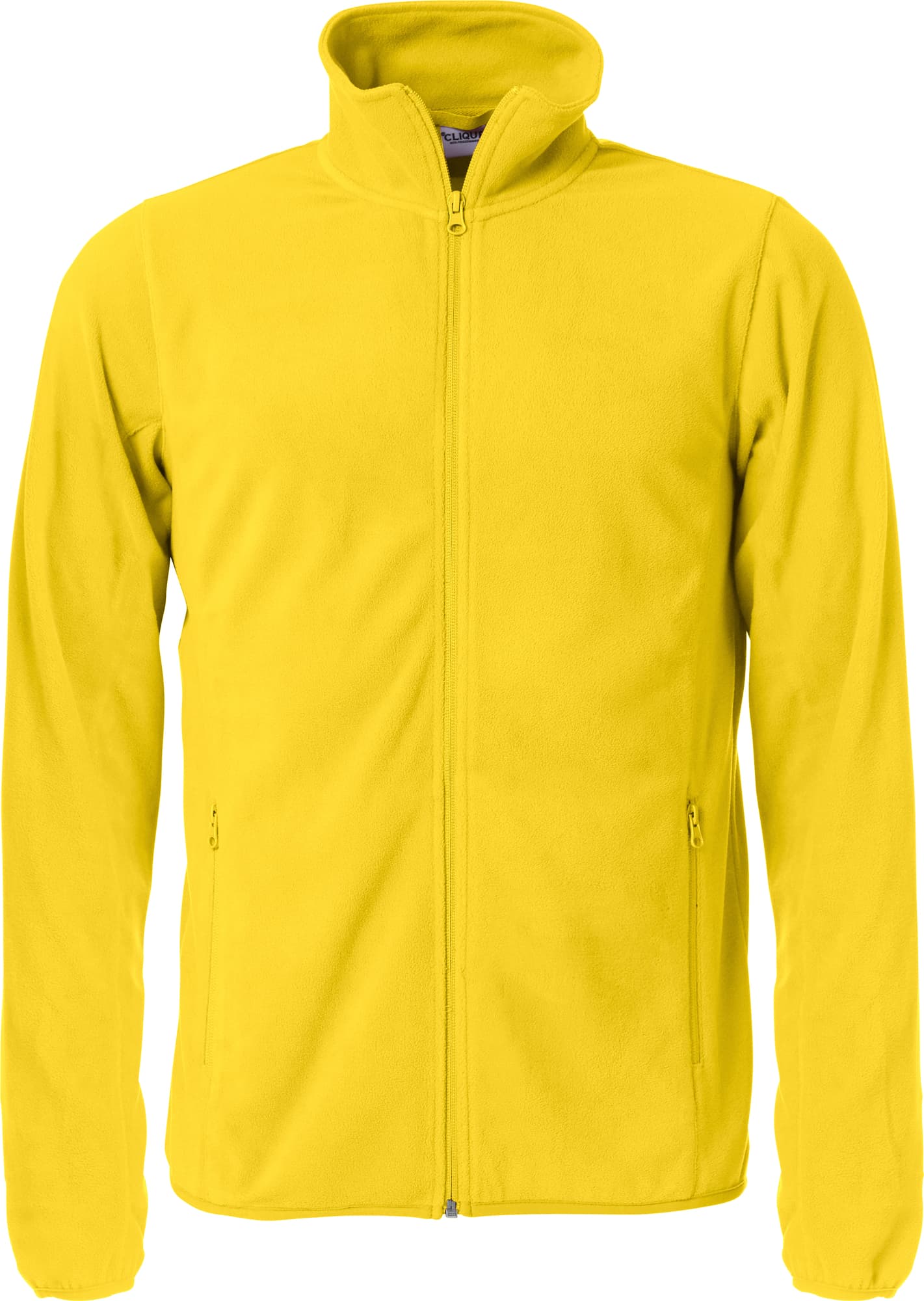 Basic Micro Fleece Jacket, Yellow
