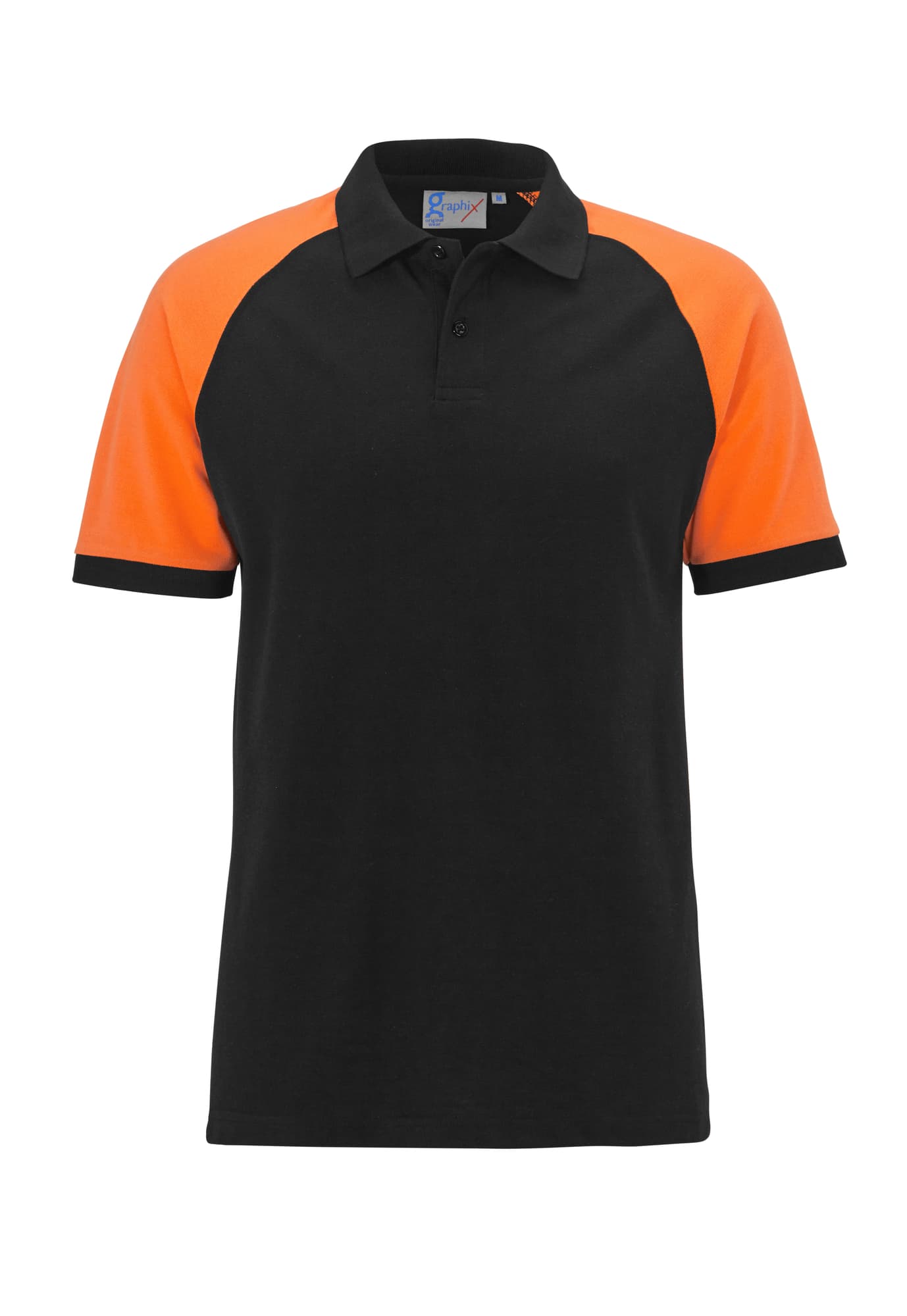 Black/Orange