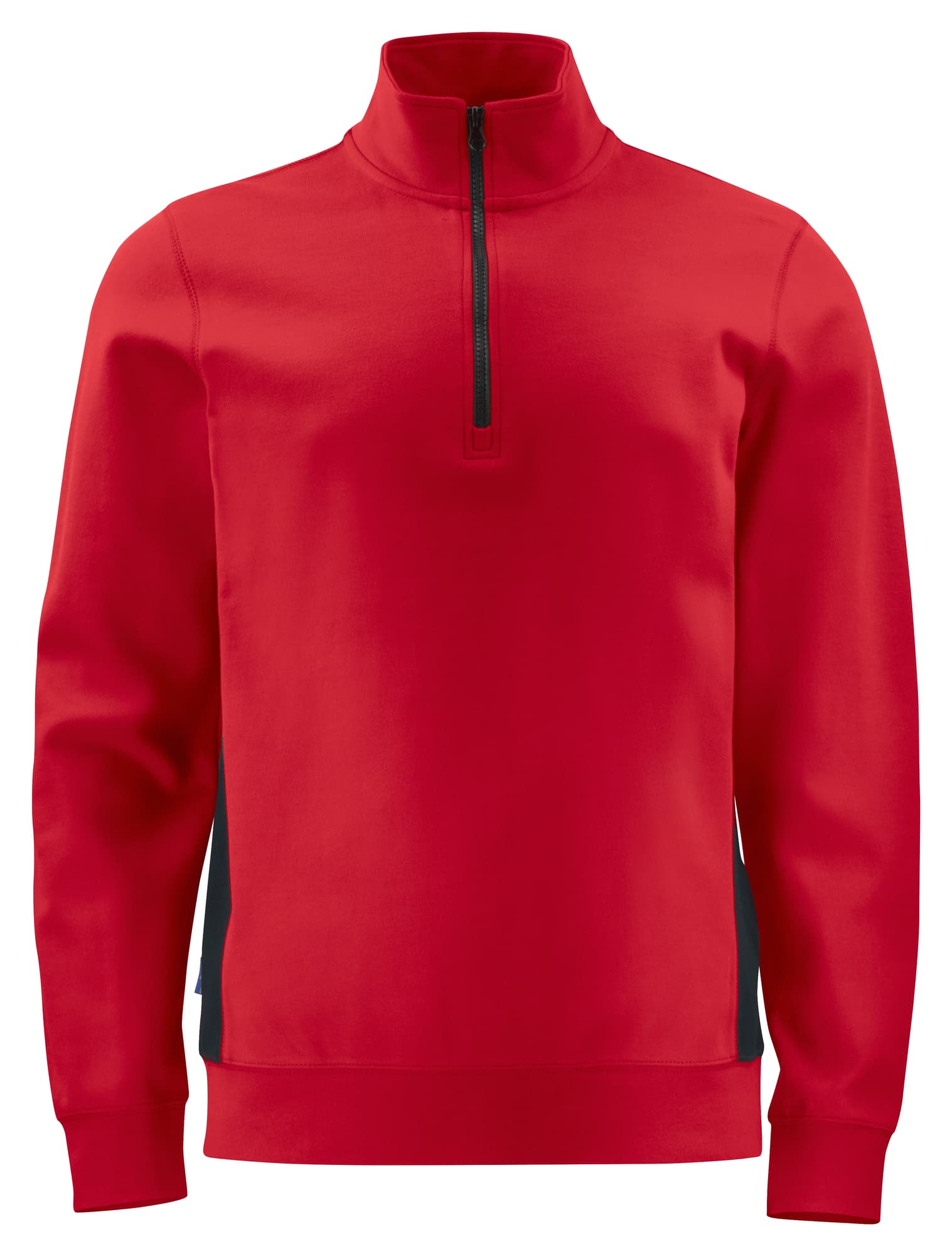 2128 SWEATSHIRT ½ ZIP, Red