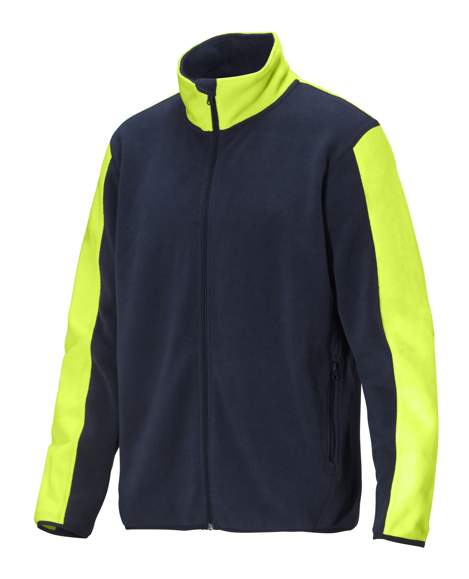 Cortina Full Zip, Navy/Yellow