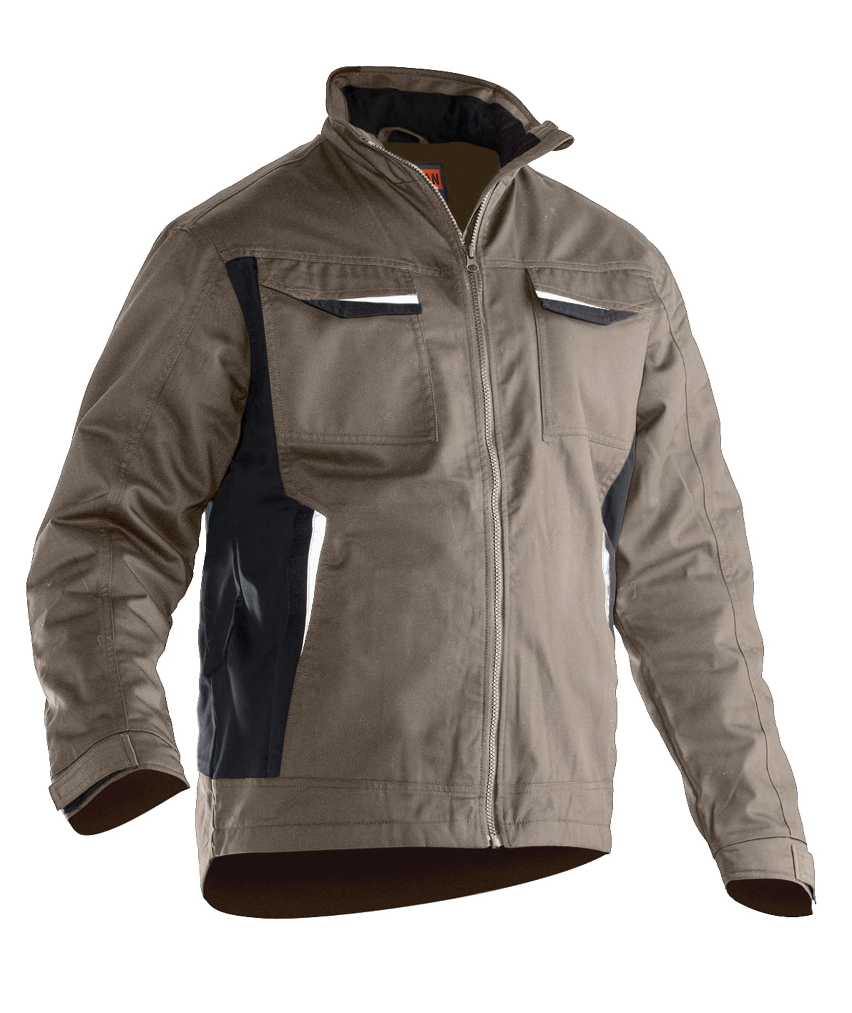 Poly Cotton Jacket, Khaki