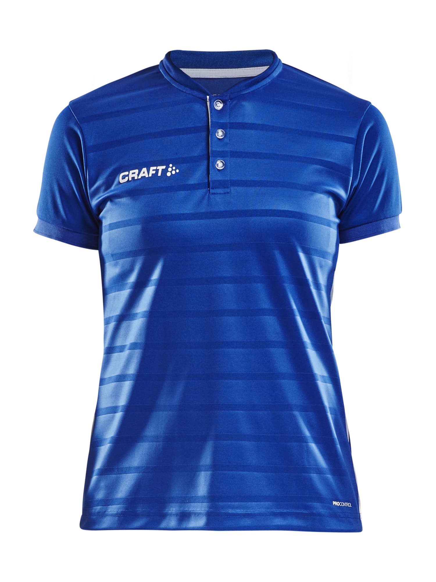 Pro Control Button Jersey W, Club Cobolt/White