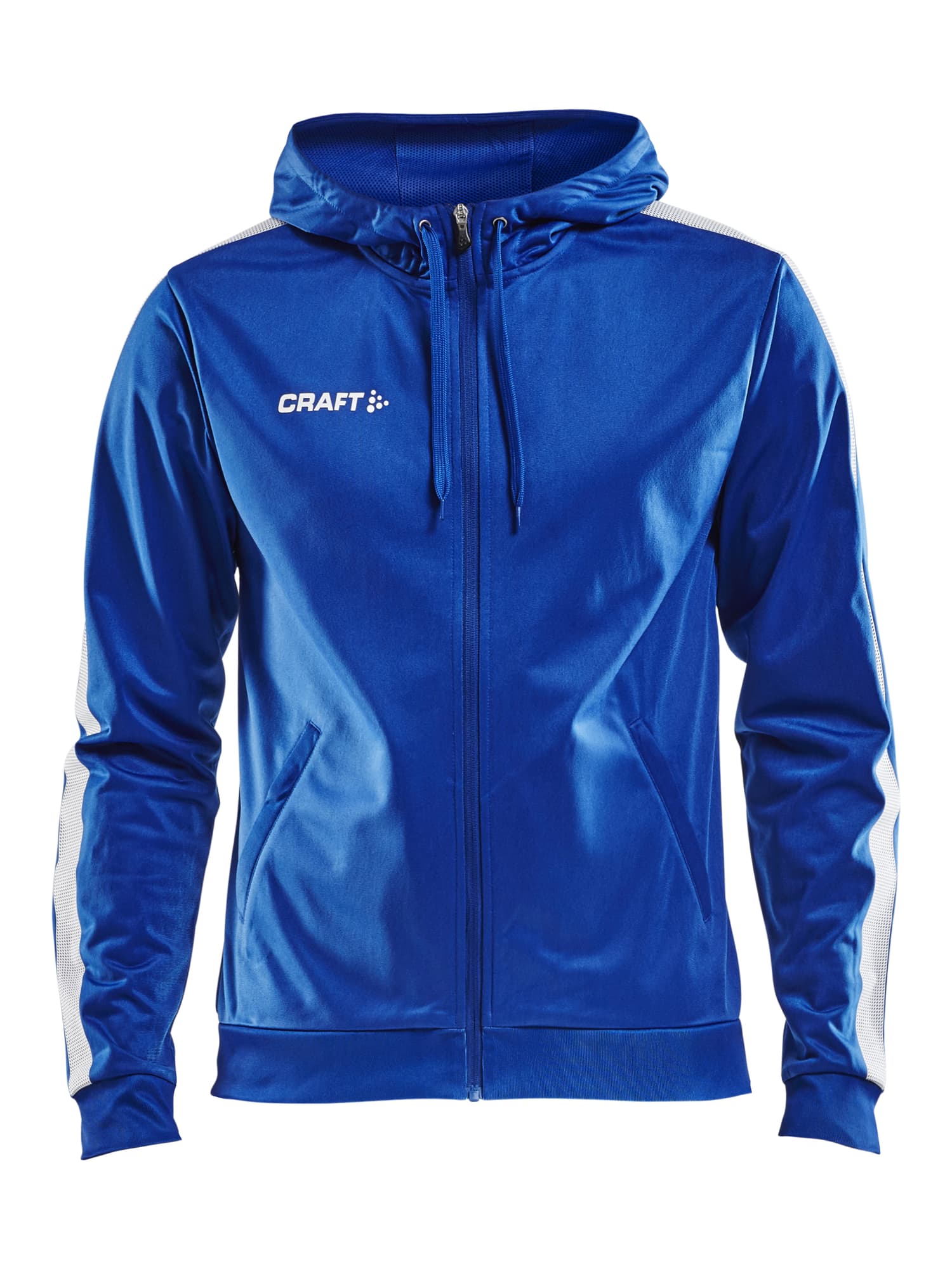 Pro Control Hood Jacket M, Club Cobolt/White
